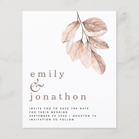 Blätter, die das Datum speichern (Vorderseite)