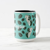 Blätter Dream Zweifarbige Tasse (VorderseiteRechts)