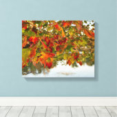 Blätter drehen leinwanddruck (Insitu (Holzboden))