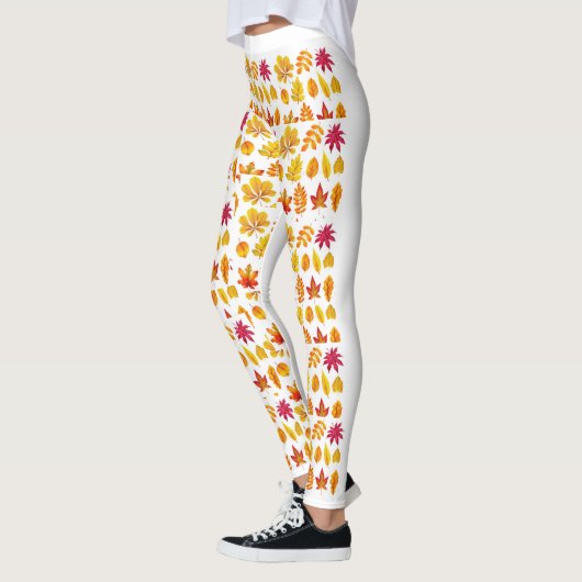 BLÄTTER DRUCKTE LEGGINGS (Links)