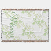 Blätter Eigene Swirl-Funktion Decke (Vorderseite)