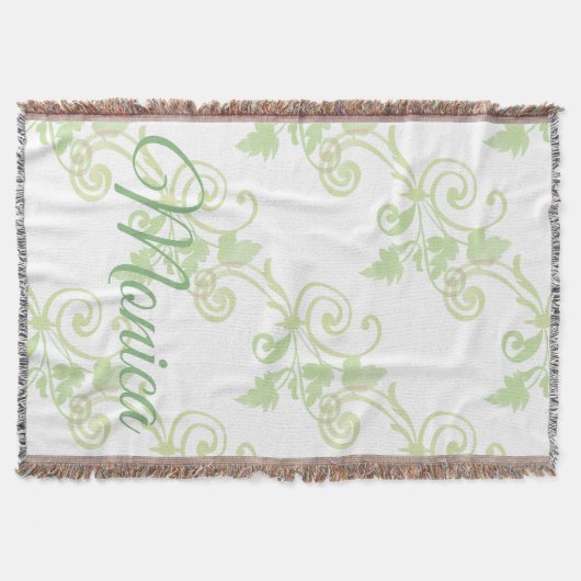 Blätter Eigene Swirl-Funktion Decke (Vorderseite)