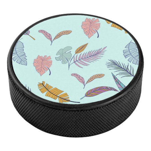 Blätter. Eishockey Puck (3/4)