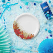 Blätter| Erntedank Dinner Party Pappteller (Party)