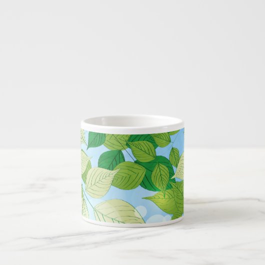 Blätter Espressotasse (Vorderseite)