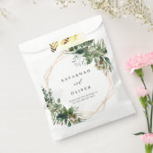 Blätter & Eukalyptus-Goldhochzeit Geschenktütchen (Versiegelt)