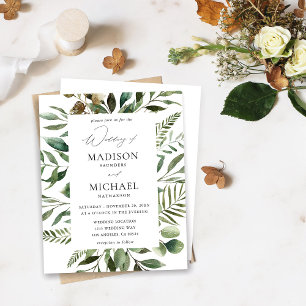 Blätter & Eukalyptus Rustikale Hochzeiten