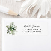 Blätter & Eukalyptus Rustische Rücksendeadresse (Insitu)