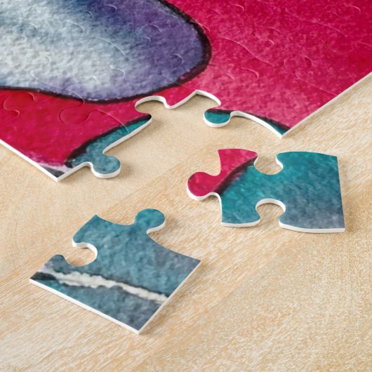 Blätter Eukalyptus wassercolor art Puzzle (Seite)