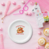 Blätter fallen Herbst nennt Design Klasse Pappteller (Party)