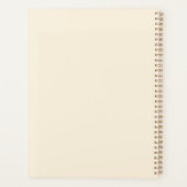 Blätter fallen, Herbst ruft - gemütlicher Fall Planer (Rückseite)