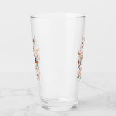 Blätter fallen, Herbst ruft Glas (Links)