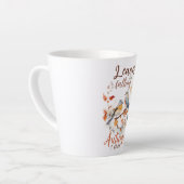 Blätter fallen - Whimsical Fall Birds & Foliage Milchtasse (Linke Ecke)