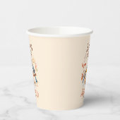 Blätter fallen - Whimsical Fall Birds & Foliage Pappbecher (Links)