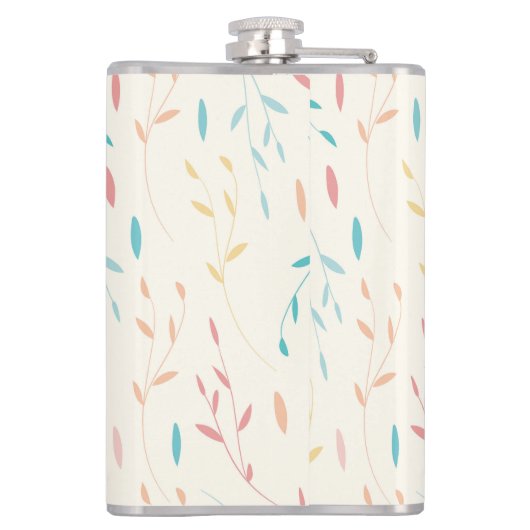 Blätter Flachmann (Rückseite)