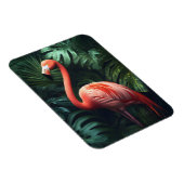 Blätter Flamingo und Dschungel Magnet (Rechte Seite)