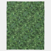 Blätter Fleecedecke (Vorderseite)