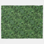 Blätter Fleecedecke (Vorderseite (Horizontal))