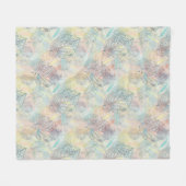 Blätter. Fleecedecke (Vorderseite (Horizontal))