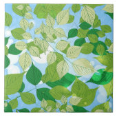 Blätter Fliese (Vorderseite)