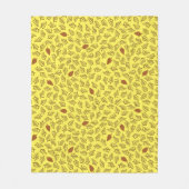 Blätter & Folien Fleecedecke (Vorderseite)