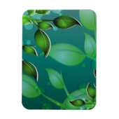Blätter "Fresh Garden" Magnet (Vertikal)