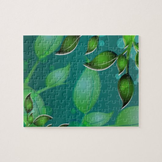 Blätter "Fresh Garden" Puzzle (Horizontal)