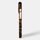 Blätter für Abstrakte Fraktal-Kunst Case-Mate iPhone Hülle (Rückseite / Links)