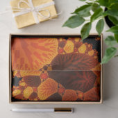 Blätter für Abstrakte Waldbäume im Herbst Seidenpapier (Geschenk)