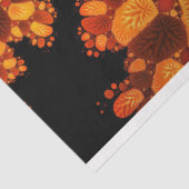 Blätter für Abstrakte Waldbäume im Herbst Seidenpapier (Ausschnitt)