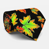 Blätter für Ahorn-Blätter in Rot-Orange Krawatte (Gerollt)