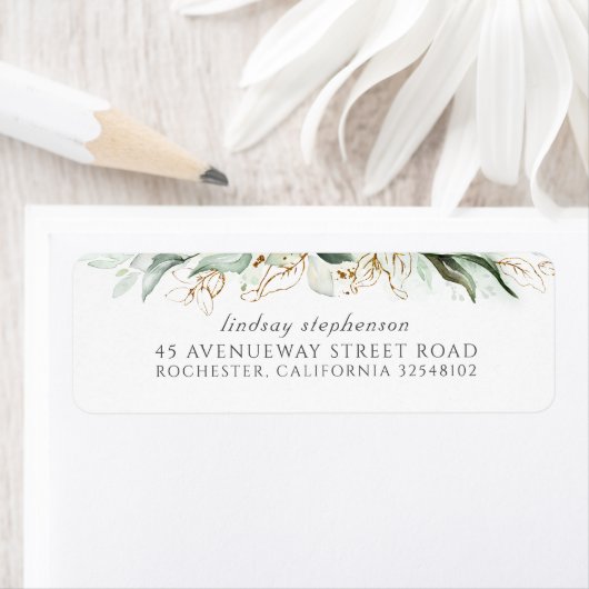 Blätter für Aquarellen und Eukalyptus (Insitu)