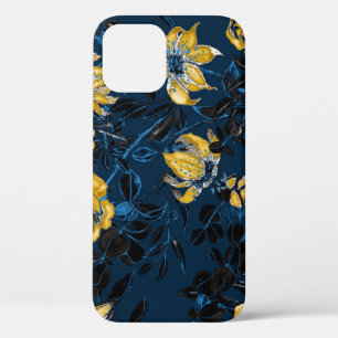 Blätter für Aquarellfarben: Vintages Muster Case-Mate iPhone Hülle