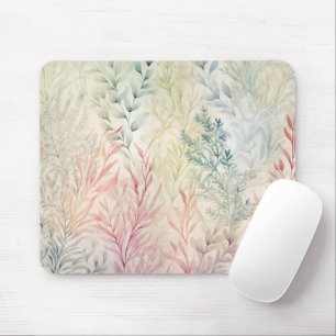Blätter für Aquarellpastellfarben Mousepad