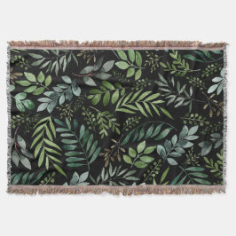 Blätter für Aquarellpflanzen Decke