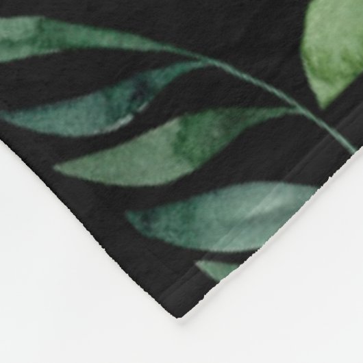 Blätter für Aquarellpflanzen    Fleecedecke (Ecke)