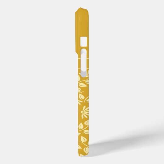 Blätter für benutzerdefinierte Monogrammnamen Dais Case-Mate iPhone Hülle (Rückseite / Links)