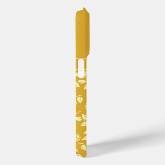 Blätter für benutzerdefinierte Monogrammnamen Dais Case-Mate iPhone Hülle (Rückseite / Rechts)