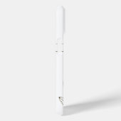 Blätter für benutzerdefinierte Monogrammnamen Khak Case-Mate iPhone Hülle (Rückseite / Rechts)