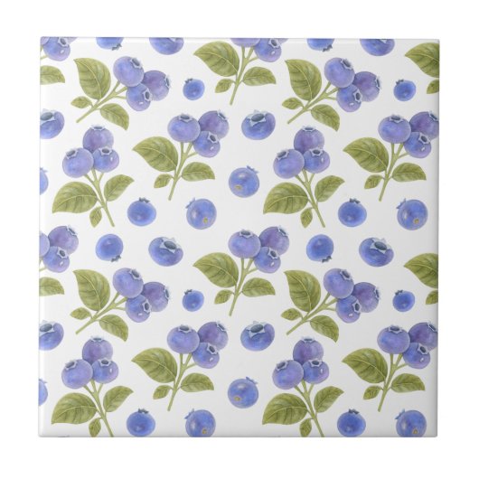 Blätter für Blueberry und Blueberry Fliese (Vorderseite)