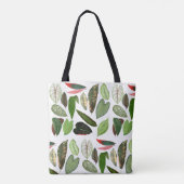Blätter für botanische Wasserfarben Tasche (Rückseite)