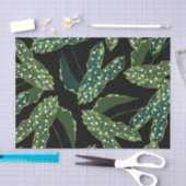 Blätter für botanisches Gepunktet Begonia Seidenpapier (Handwerk)