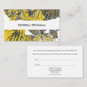 Blätter für das Referenzprogramm Empfehlungskarte (Vorne/Hinten)