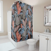 Blätter für dekorative wild lebende Pflanze Duschvorhang (Beispiel)