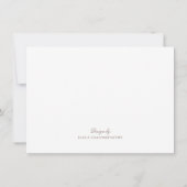 Blätter für den Autumn Branch (Aquarellfarben) - C Mitteilungskarte (Rückseite)