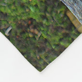 Blätter für den Herbstwald Fleecedecke (Ecke)