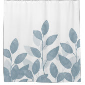 Blätter für die Aquarellbilder Duschvorhang (Vorderseite)