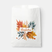 Blätter für die Farbe des Herbstes Geschenktütchen (Vorderseite)