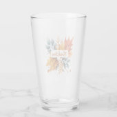 Blätter für die Farbe des Herbstes Glas (Rückseite)