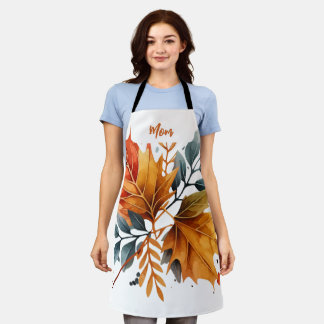 Blätter für die Farbe des Herbstes Schürze